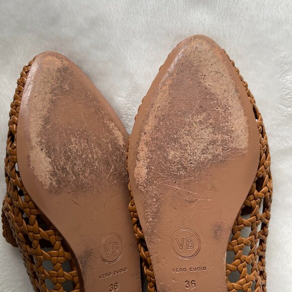 Veronica Beard Griffin Basket Weave Loafer size 36 - Picture 6 of 7